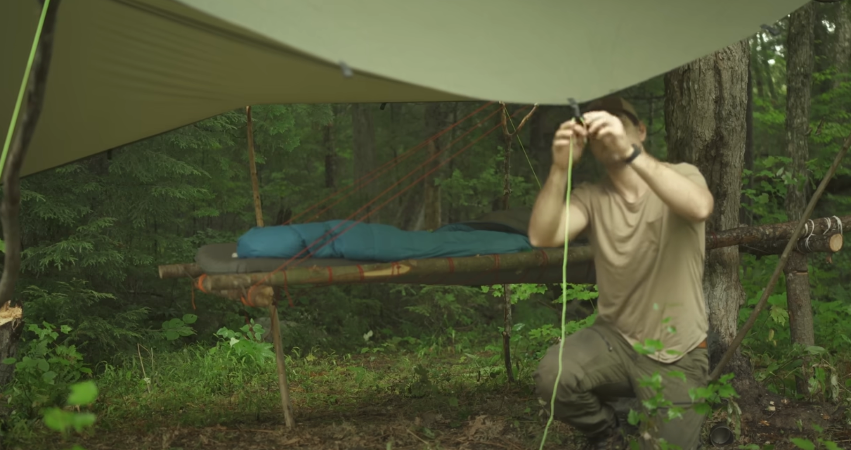 drip line camping hack