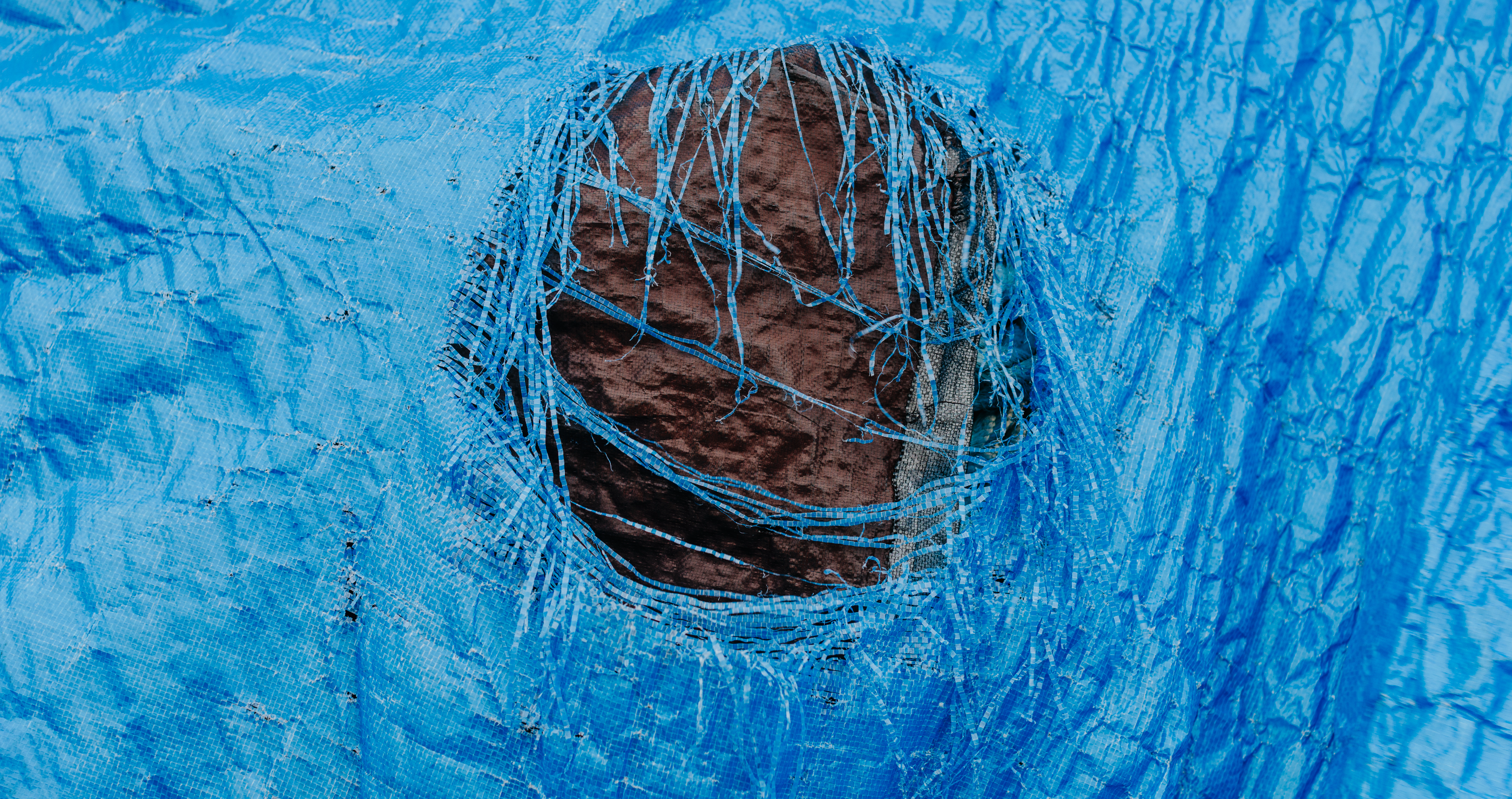 ripped tarp could mean difference between life and death