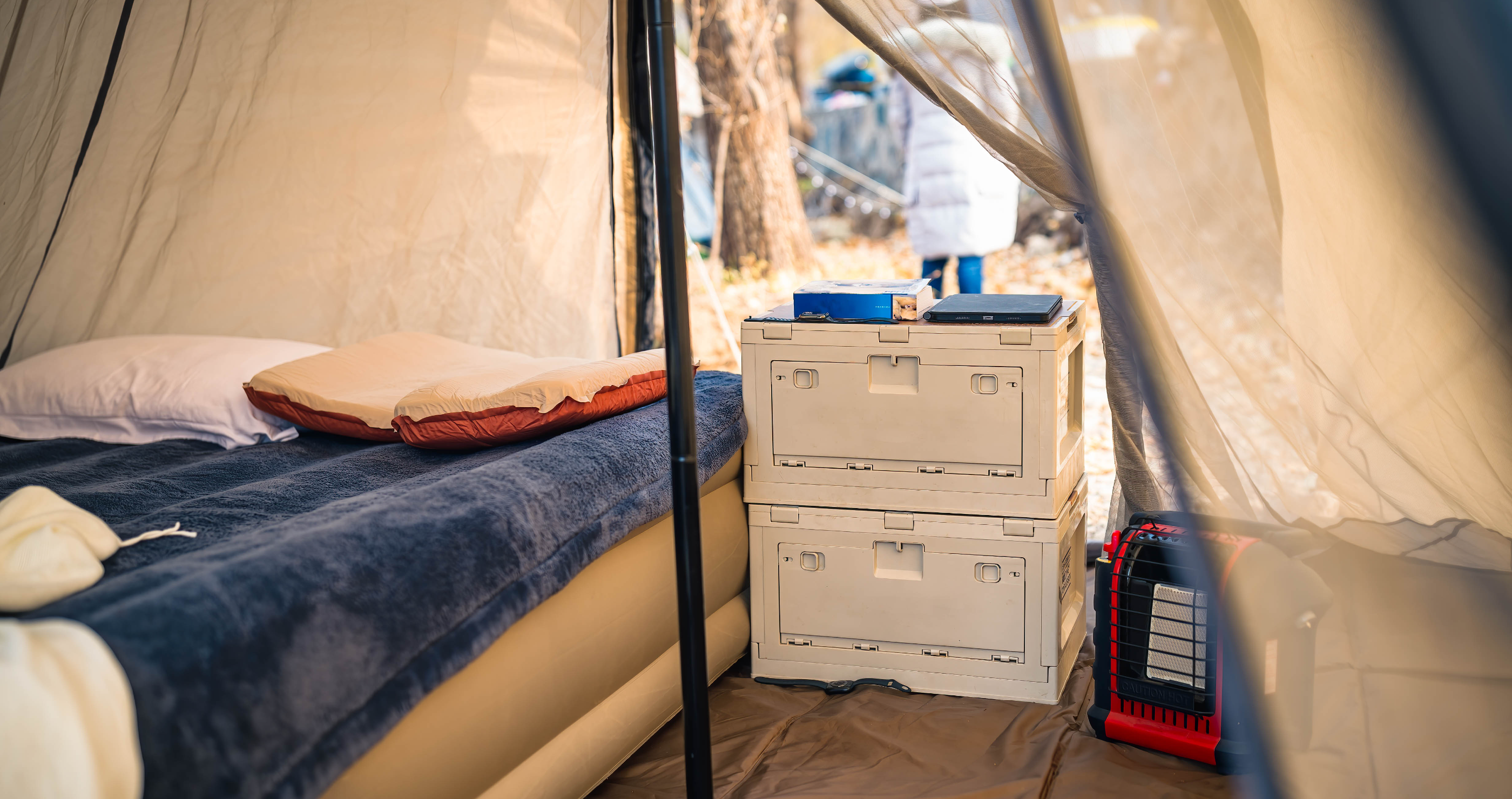 turn camping into glamping