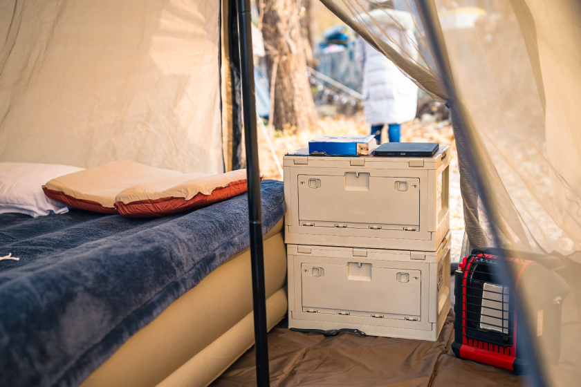 turn camping into glamping