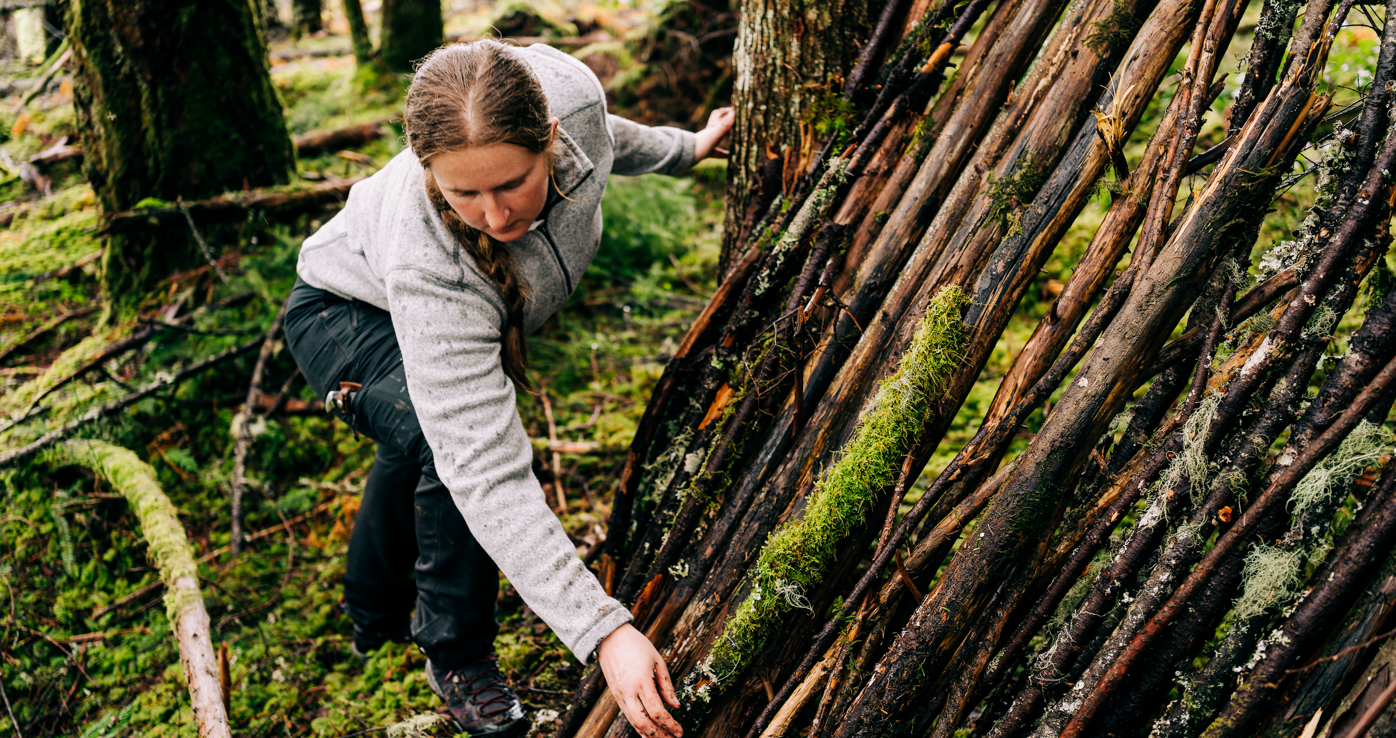survival educator shares tips on surviving in the woods
