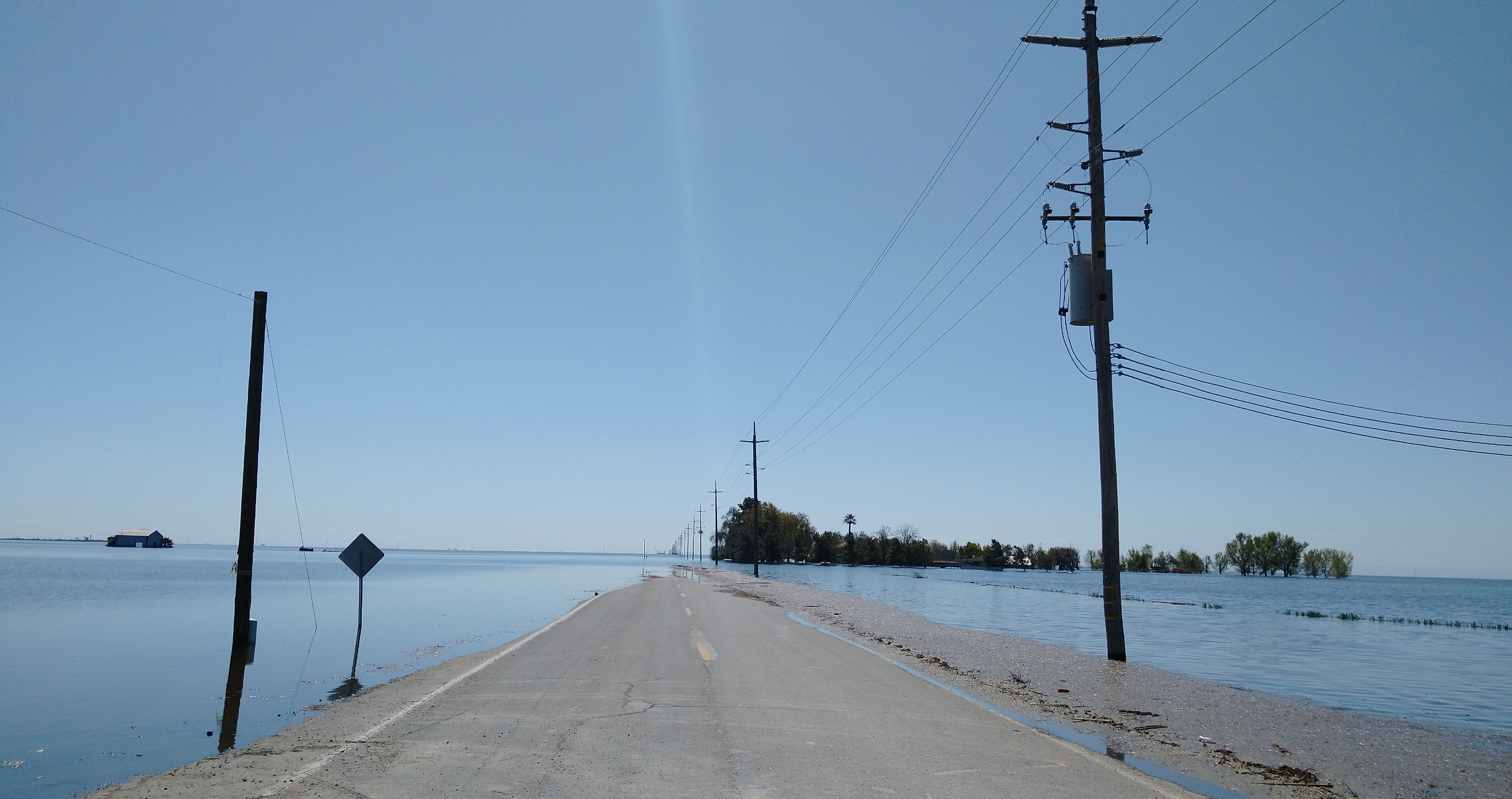 California Ghost Lake returns
