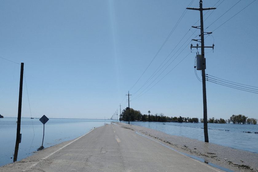 California Ghost Lake returns