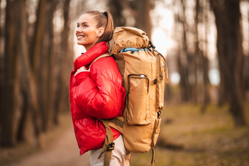 big camping backpack for cold weather camping