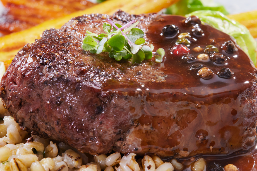 bison filet wild game recipe for holiday party