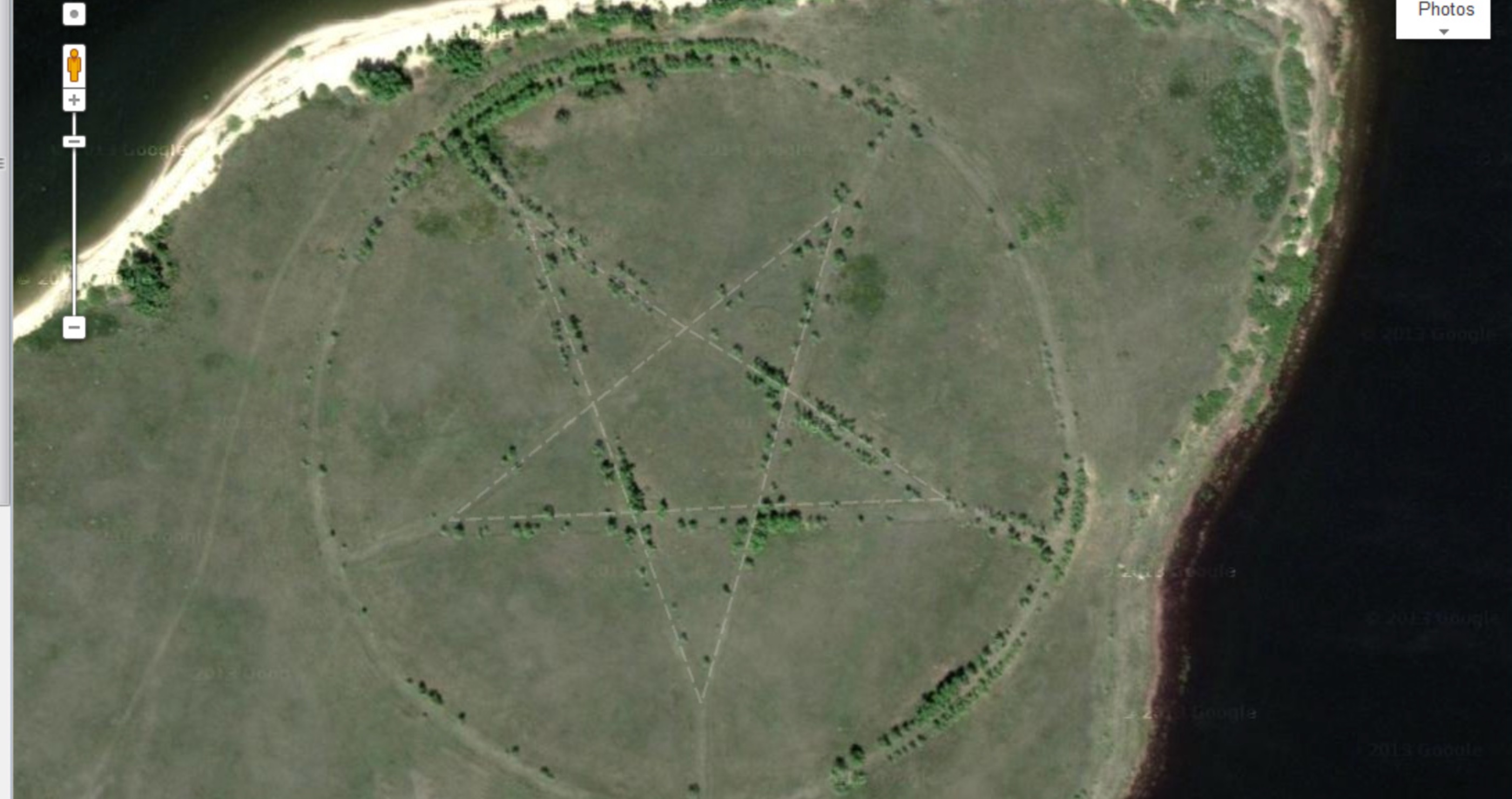 creepiest things Google Maps