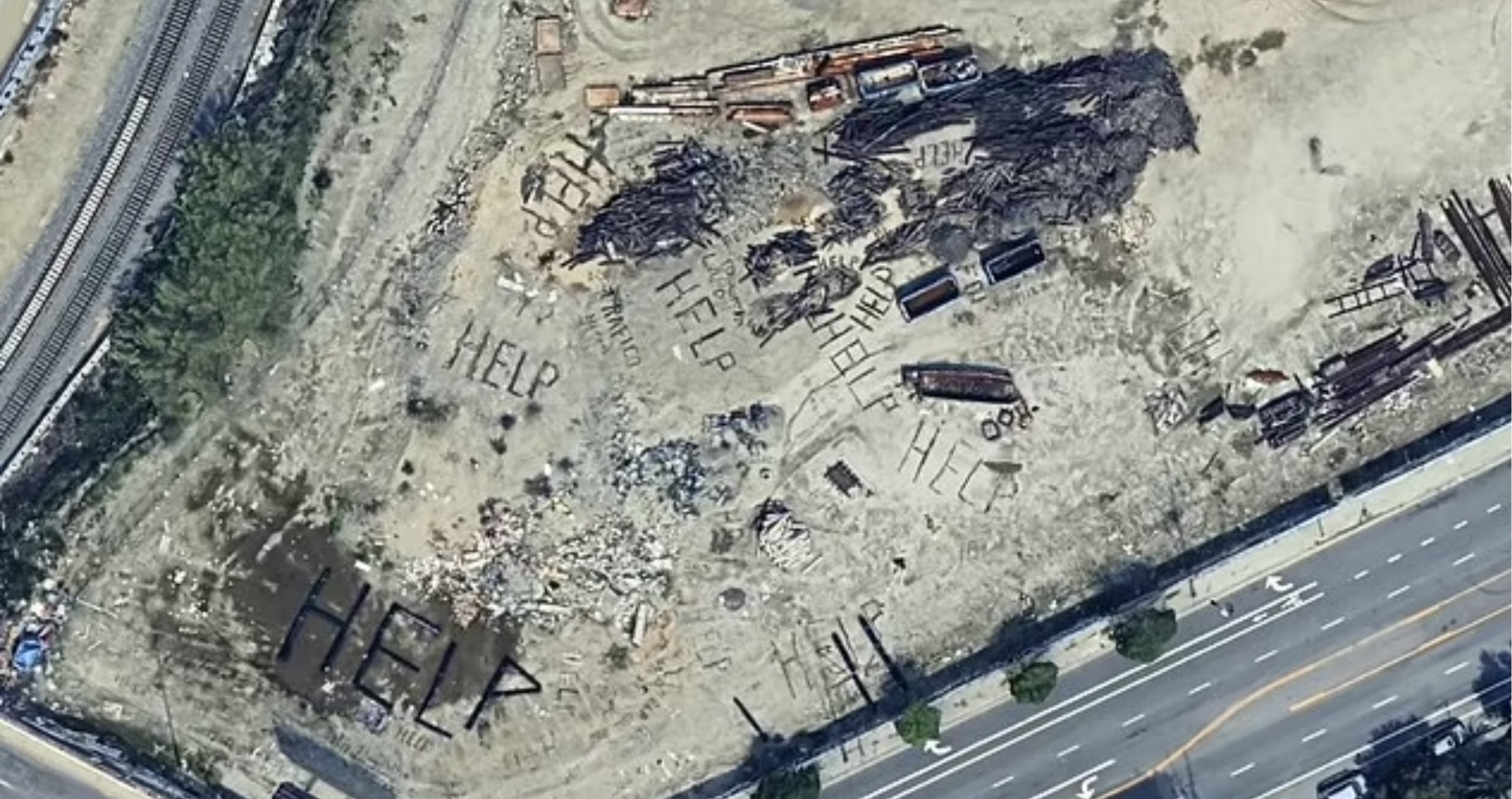 creepiest things on Google Maps Images Help in Los Angeles