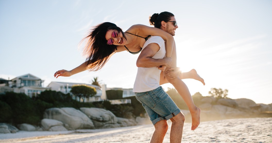 Man Makes A Living Carrying Women Up Popular Tourist Spots