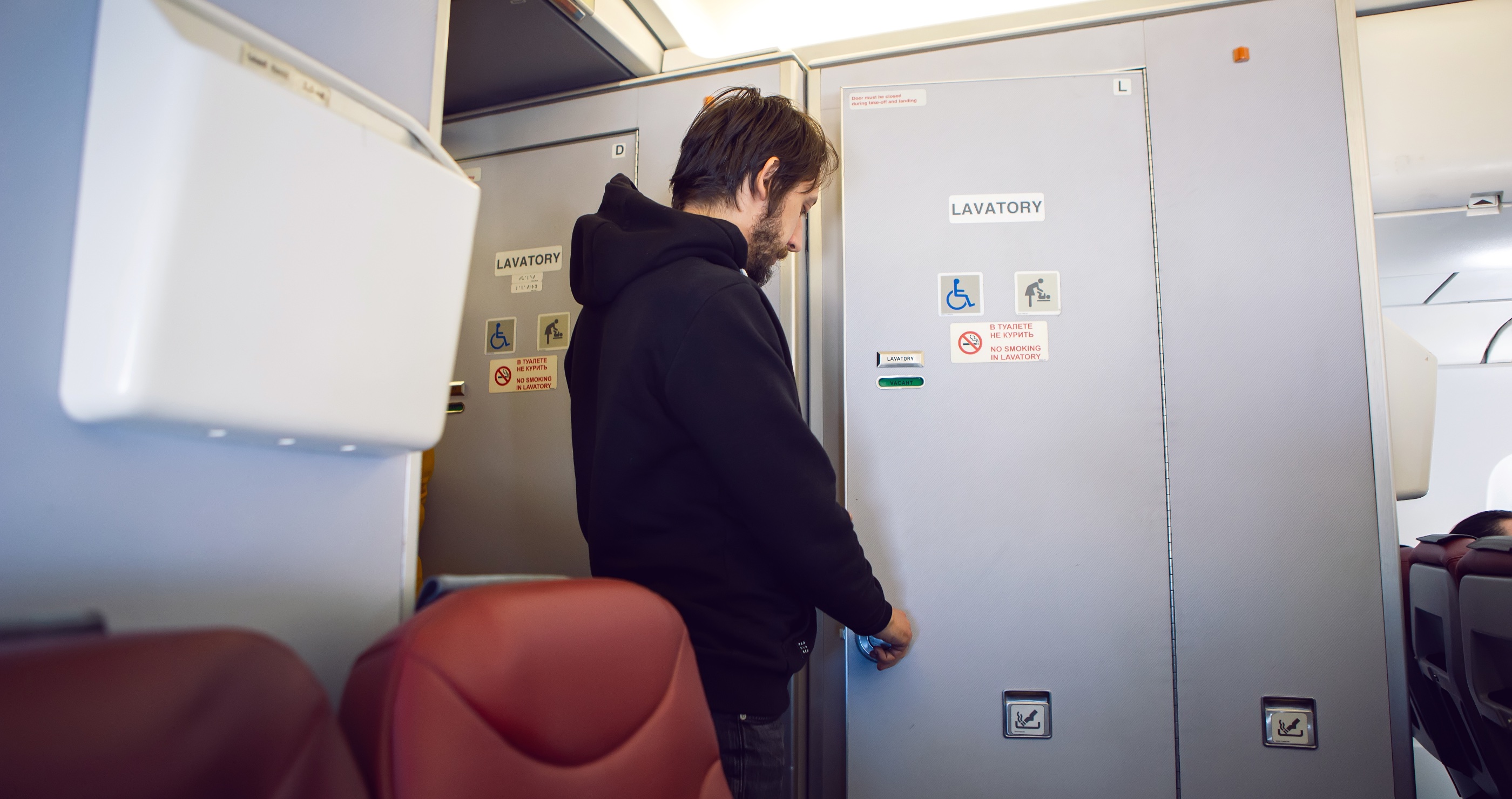 Pilot Publicly Scolds Passenger For Bathroom Stunt