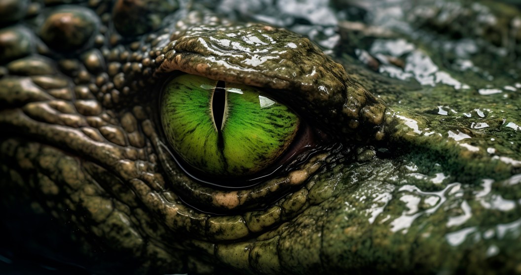 crocodile alligator fight