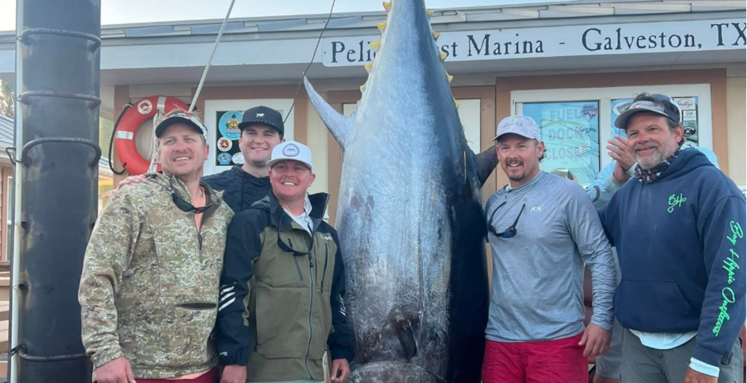 Fisherman Hooks A State-Record Pending Bluefin Tuna That's As Big As A Kayak