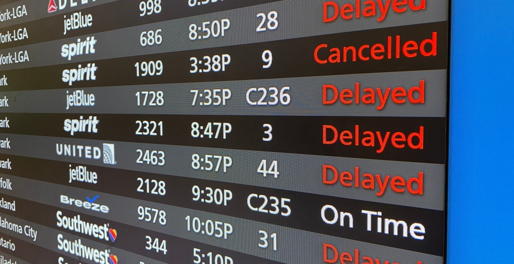 Hundreds Of Flights Canceled Or Delayed At Major Airport Over Equipment Failure And Staff Shortage