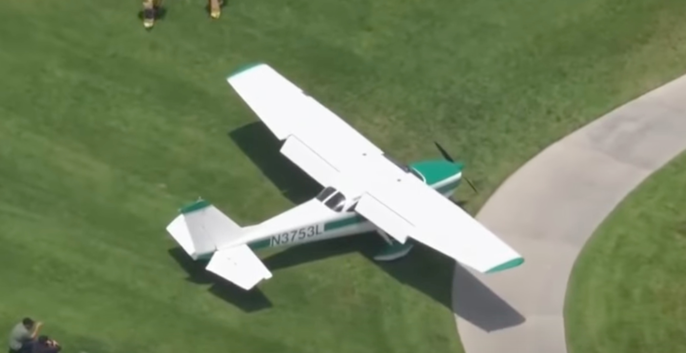 Plane Makes Terrifying Crash Landing At Crowded Golf Course