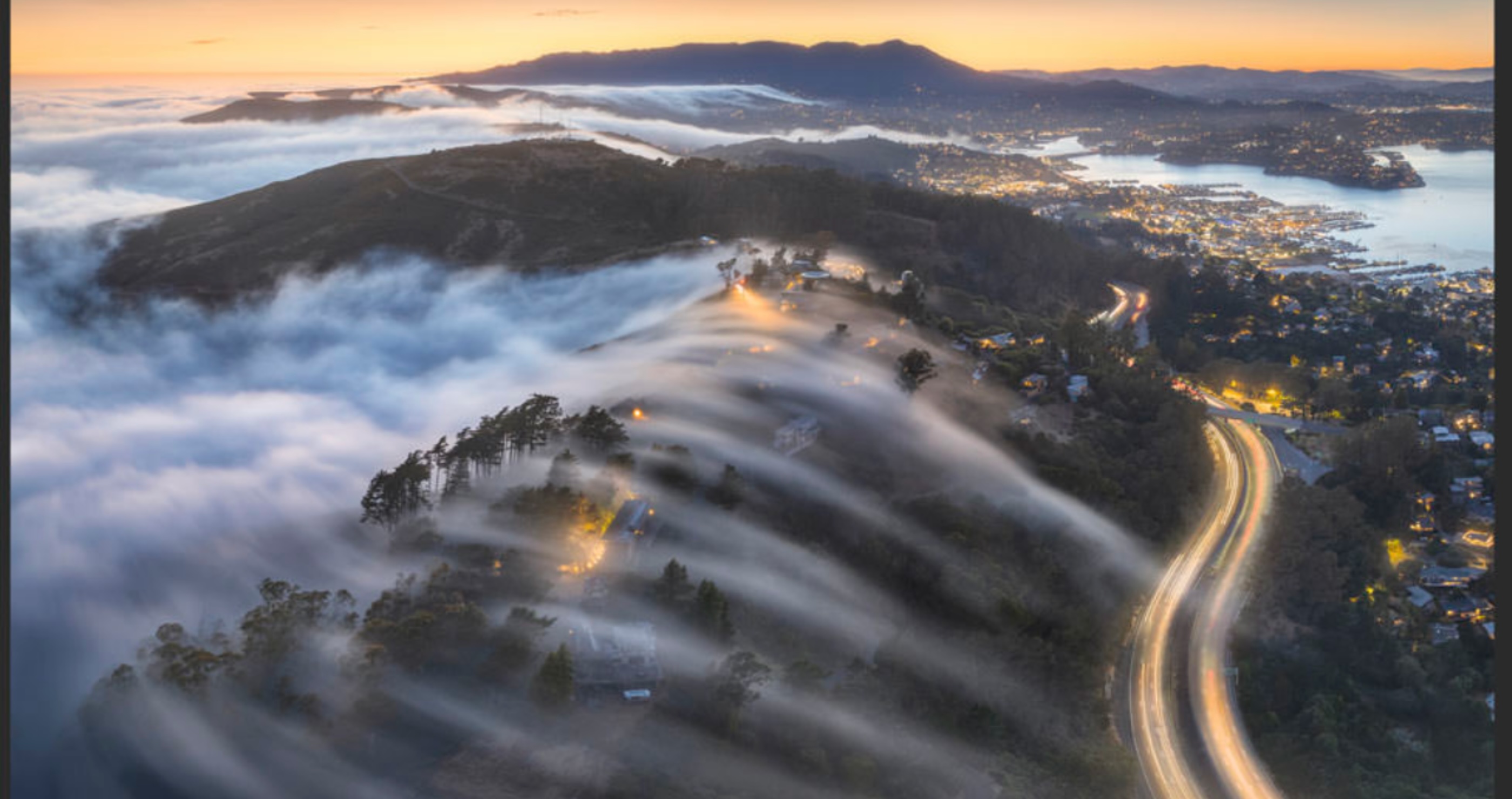Veins of Light and Rivers of Fog