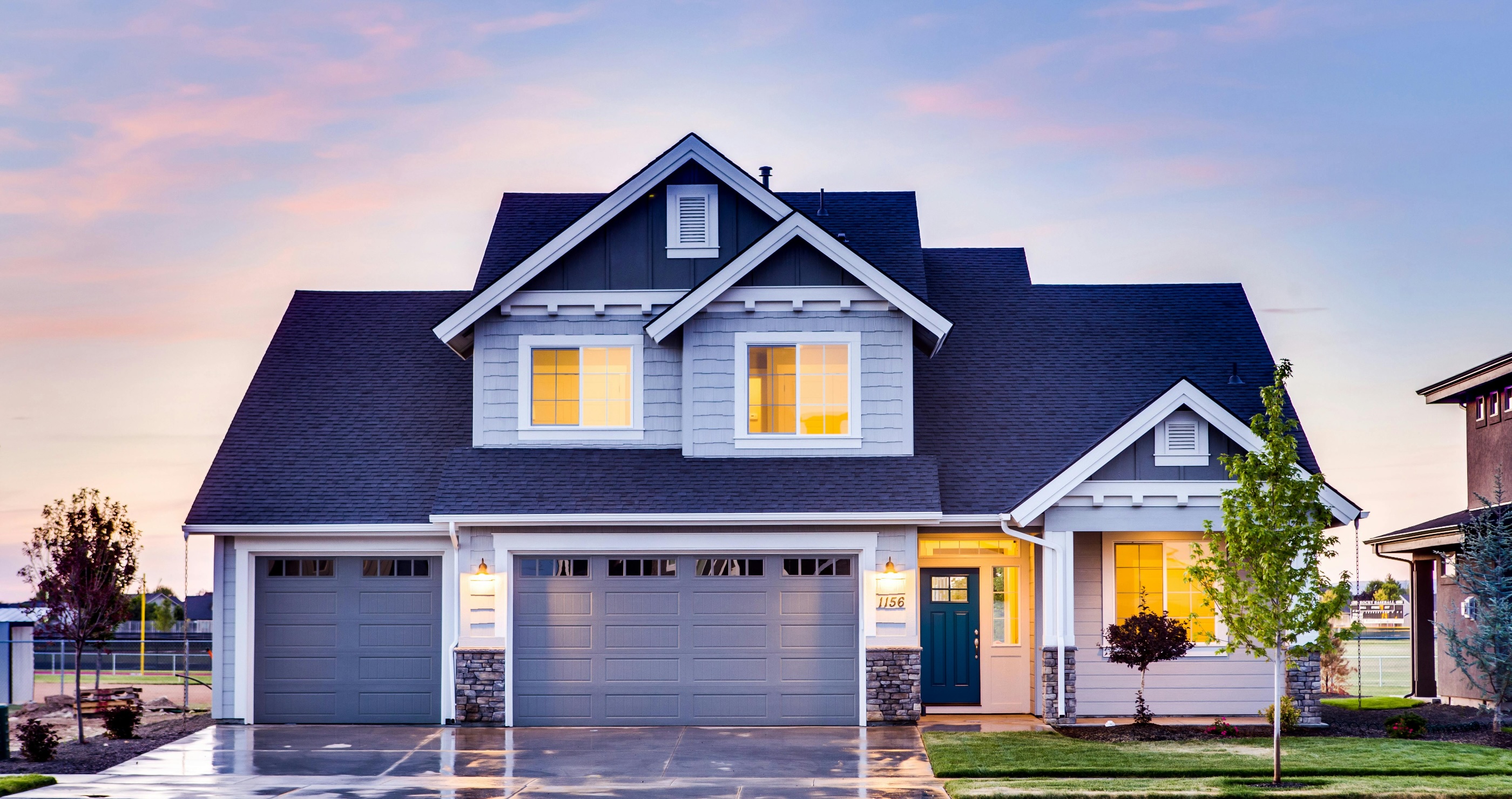 a nice house