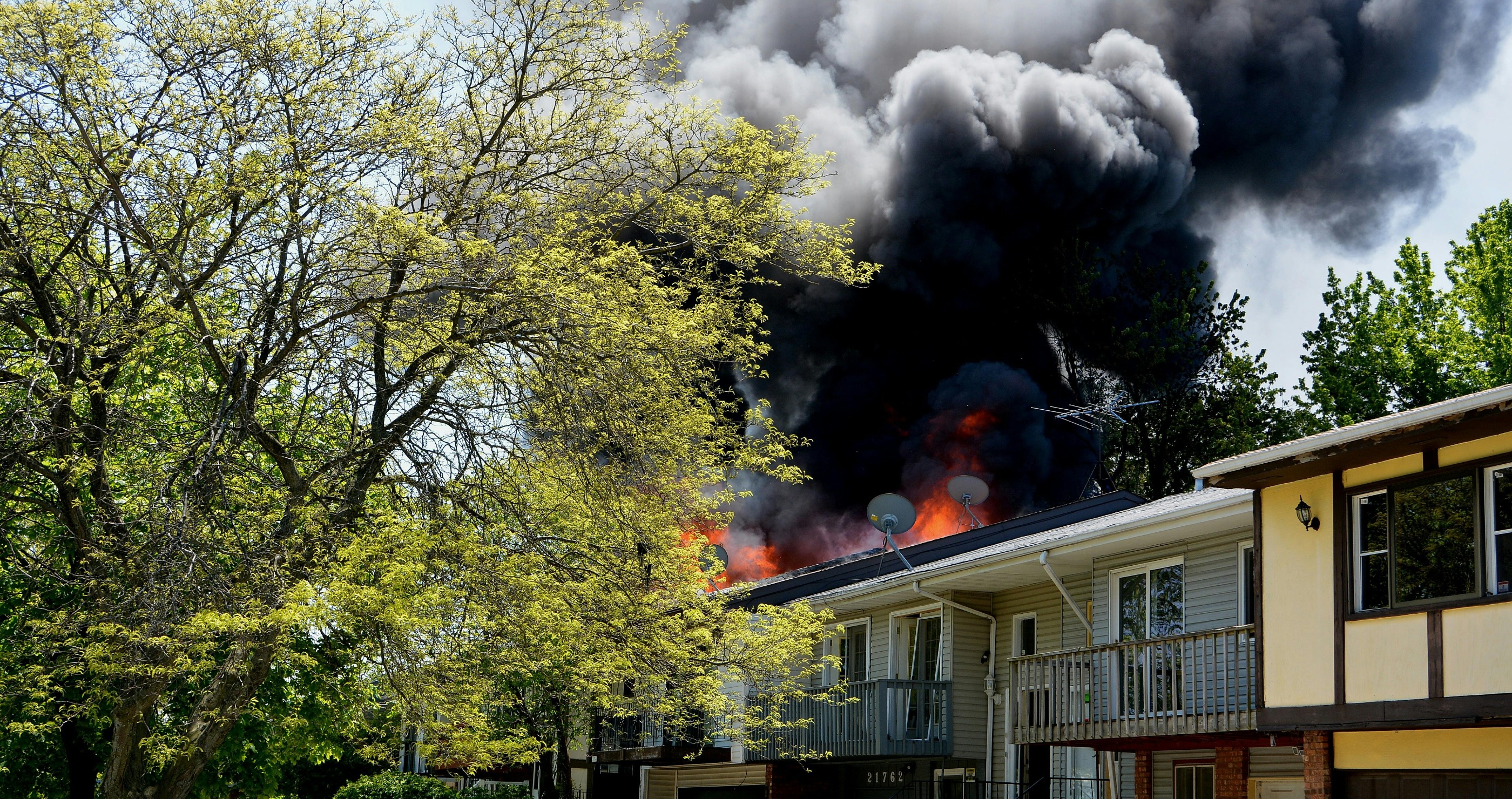 house fire