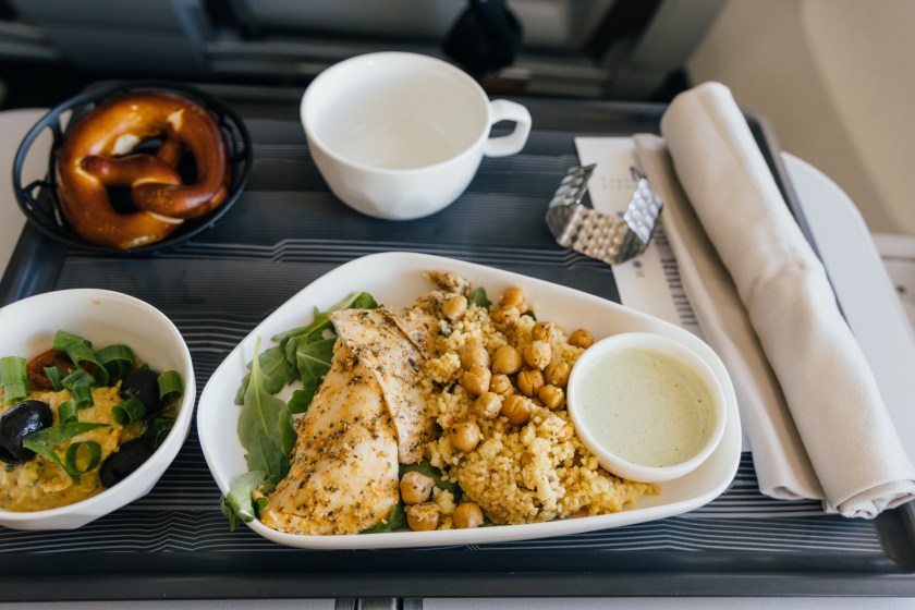 airplane food