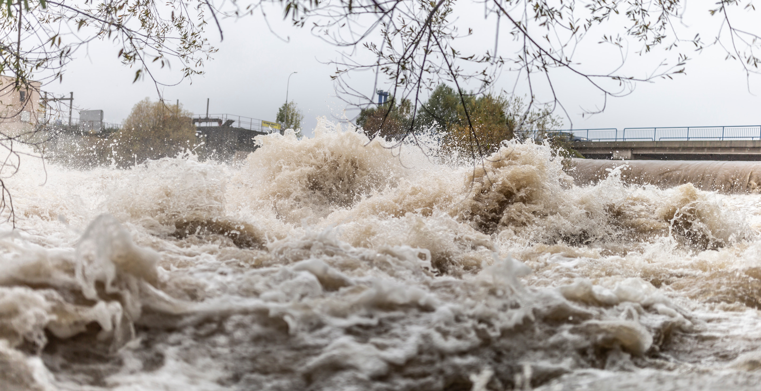 Man Begins Desperate Search For Wife After She's Swept Away In Flood