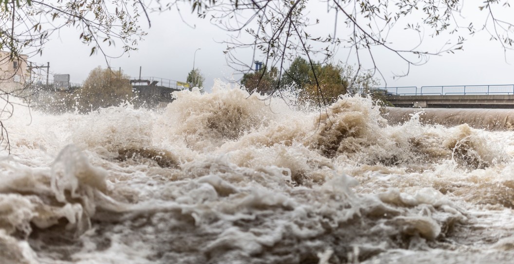 Man Begins Desperate Search For Wife After She's Swept Away In Flood