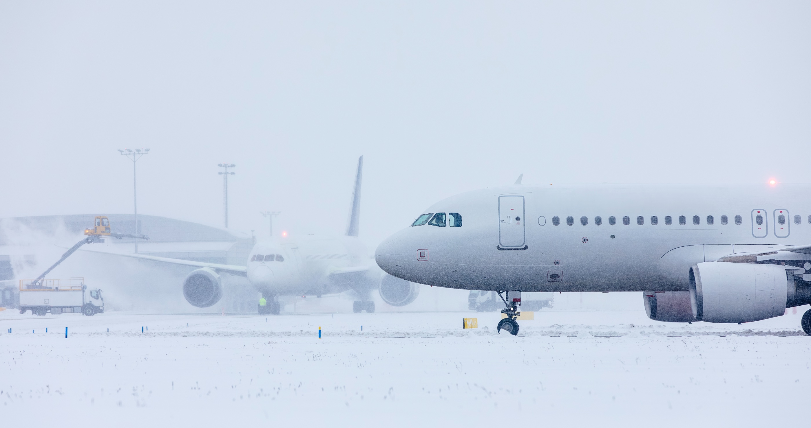 Airport Employees Make The Most Of A Snow Day With Wholesome Snowball Fight